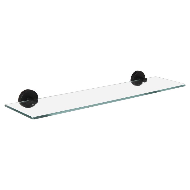 SENSI DACQUA - Repisa Tunes Metal 1 Nivel(es) 50x5x13.9 cm Negro
