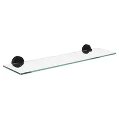 SENSI DACQUA - Repisa Tunes Metal 1 Nivel(es) 50x5x13.9 cm Negro