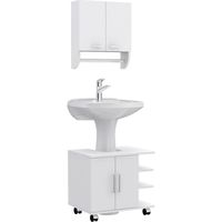 Combo Botiquín con Mueble Bajo Lavamanos