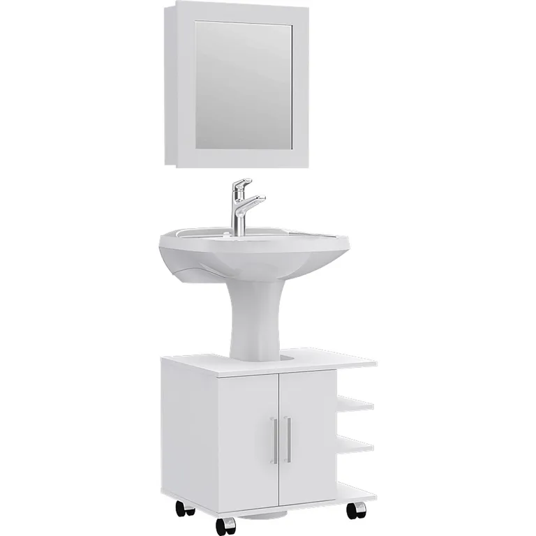 Botiquín Bath 47-B Optimizadores Lavamanos Big Bath Blanco