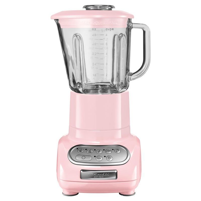KITCHENAID - Licuadora vidrio 1,5 litros rosado