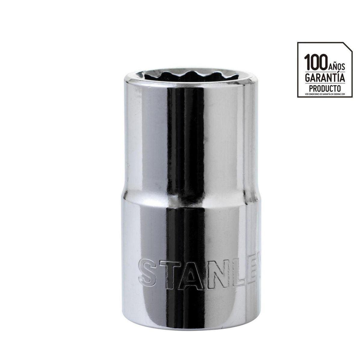 STANLEY - Dado estándar 1/2"x20 mm acero