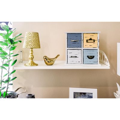 Imagen 2 del producto Repisa Clic Mattise Metal 1 Nivel(es) 60x10.5x20 cm Blanco