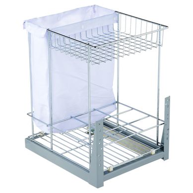 Organizador extensible 43,2x51x34,5 cm acero cromado
