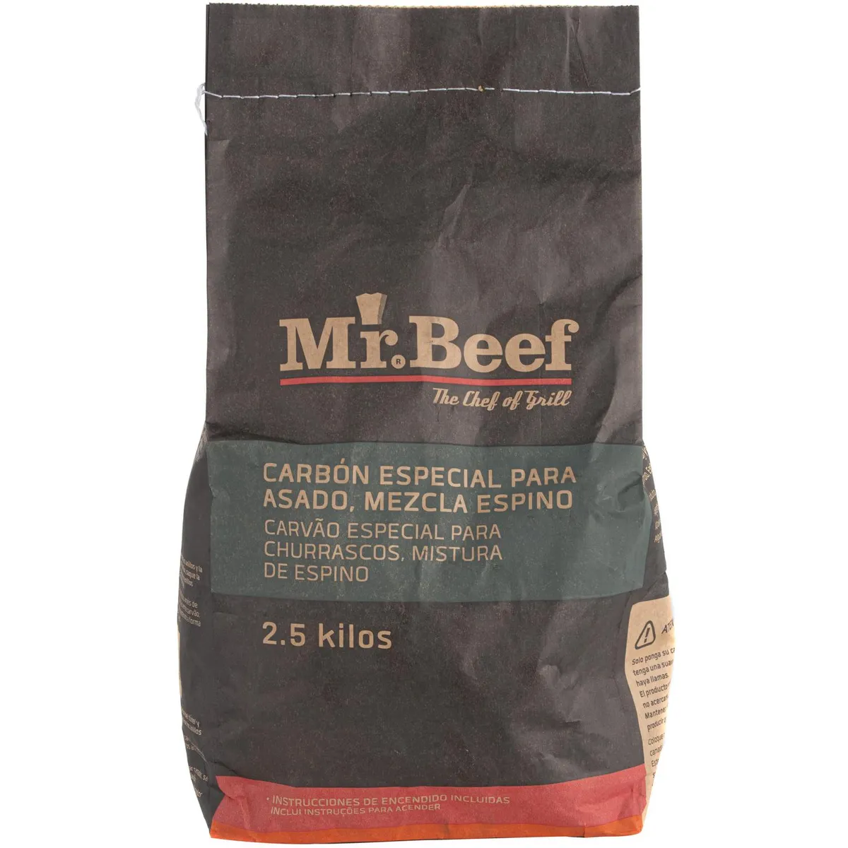 MR BEEF - Carbón Mezcla Espino 2.5 kg