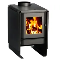 Estufa Leña Eco 360 Negro