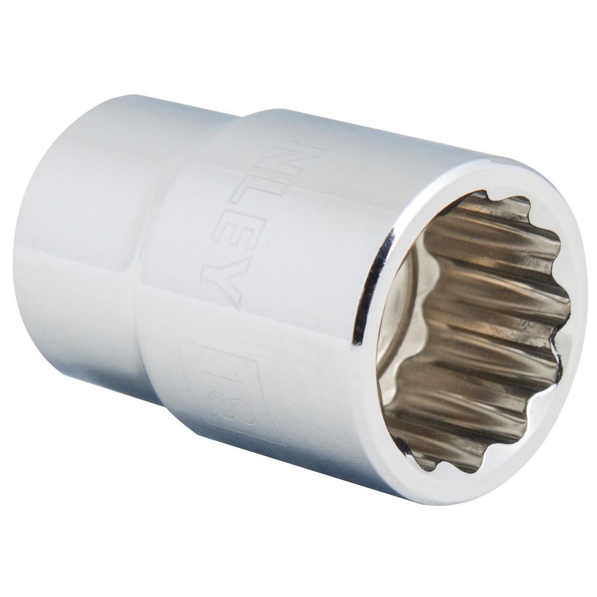 STANLEY - Dado estándar 1/2"x18 mm acero