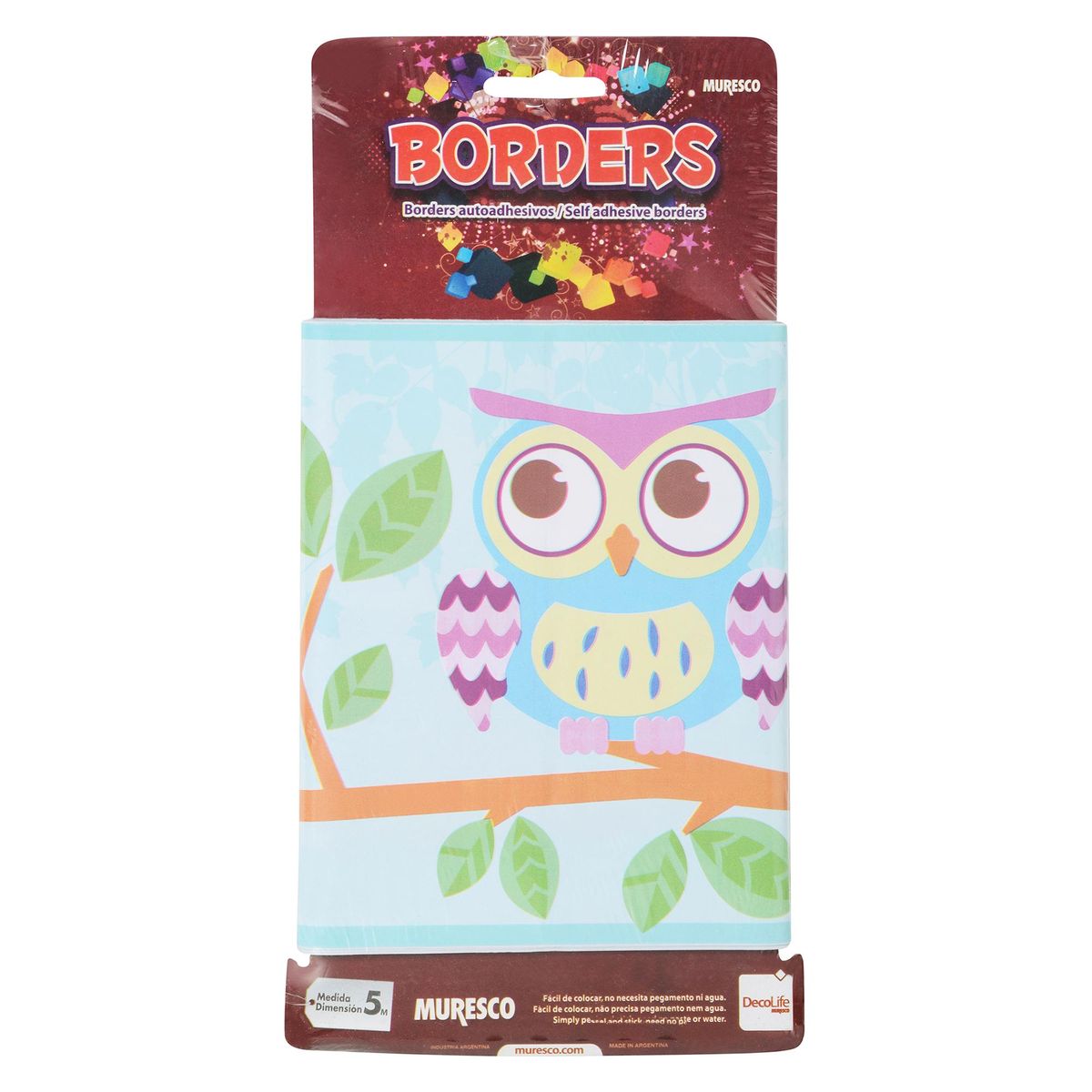 MURESCO - Guarda Adhesiva Buhos 5 m2