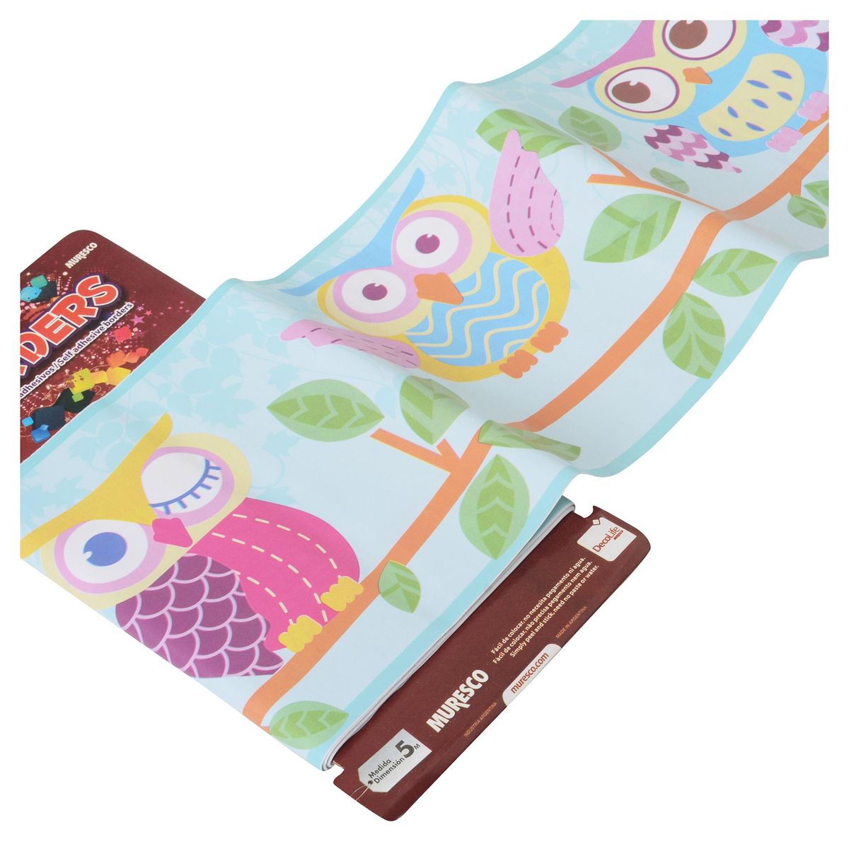 MURESCO - Guarda Adhesiva Buhos 5 m2