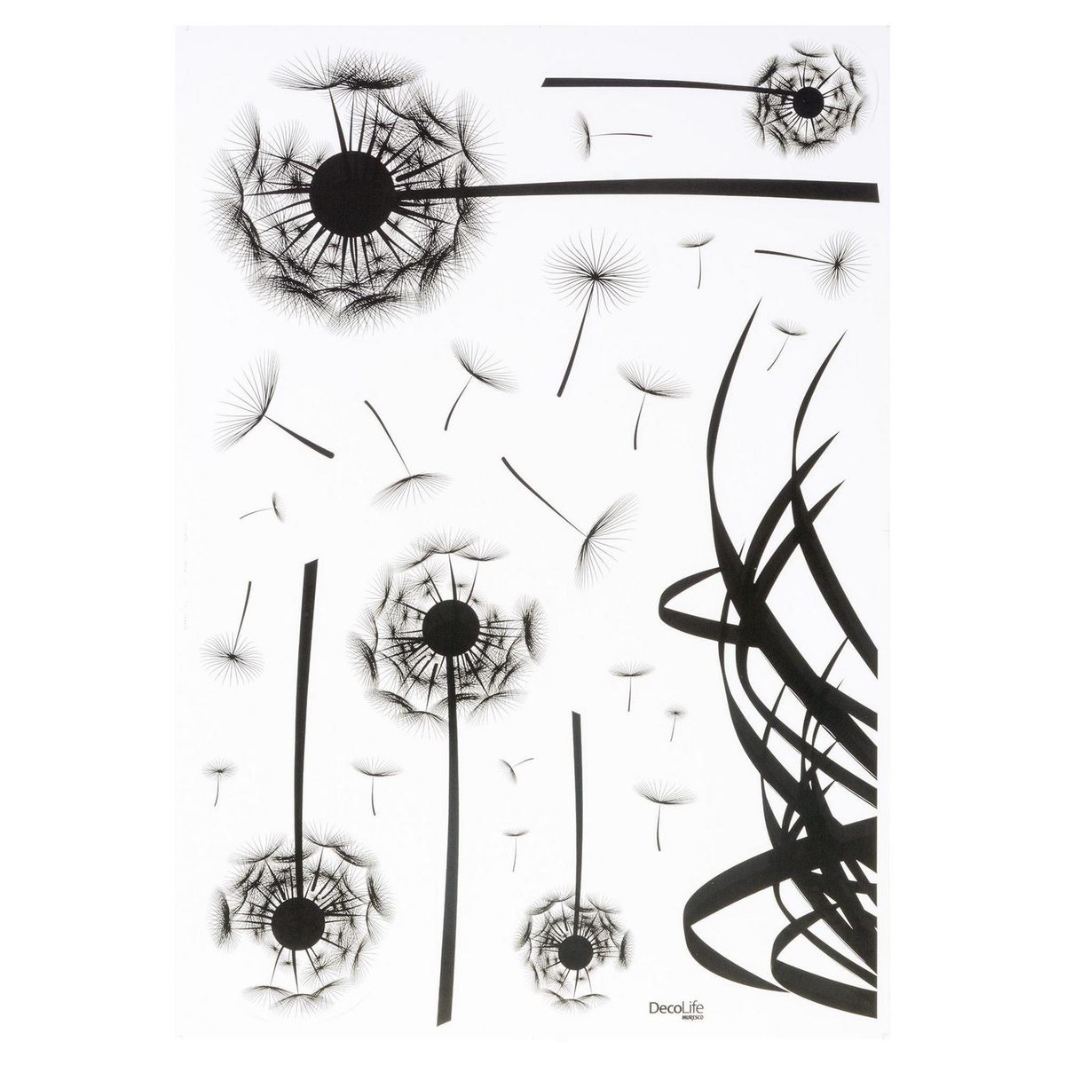 CINTHYA - Sticker decorativo flor 50x70 cm