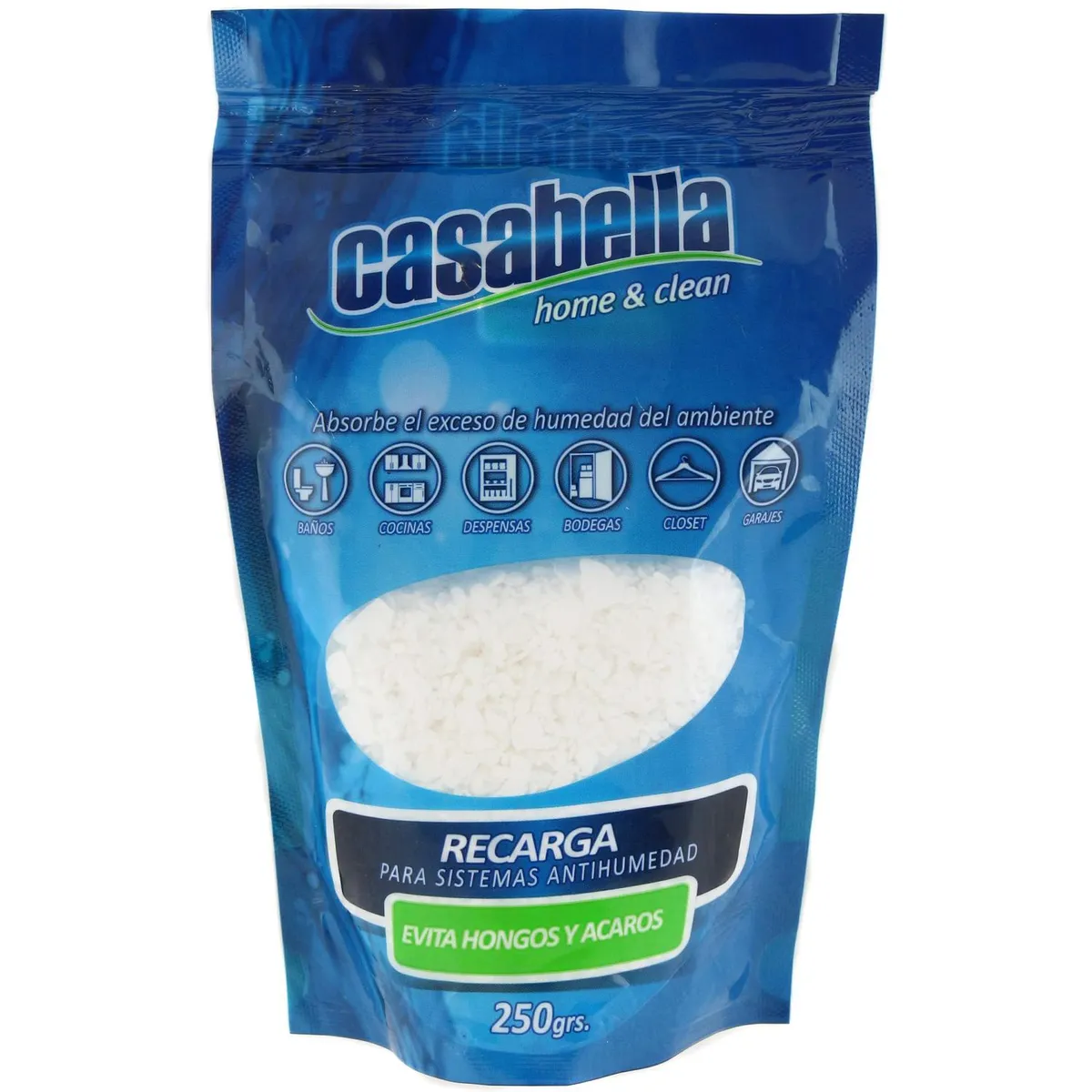 CASA BELLA - Recarga para sistema antihumedad Neutro 0.25 kg
