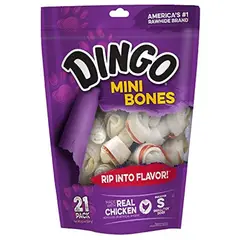 DINGO - Hueso para Perro Adulto Carne 21 unidad(es)
