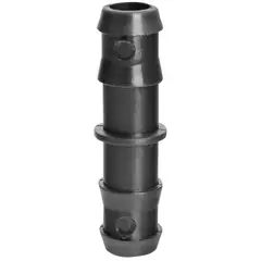 HOFFENS - Union Doble Polietileno 3/4" Negro 1u