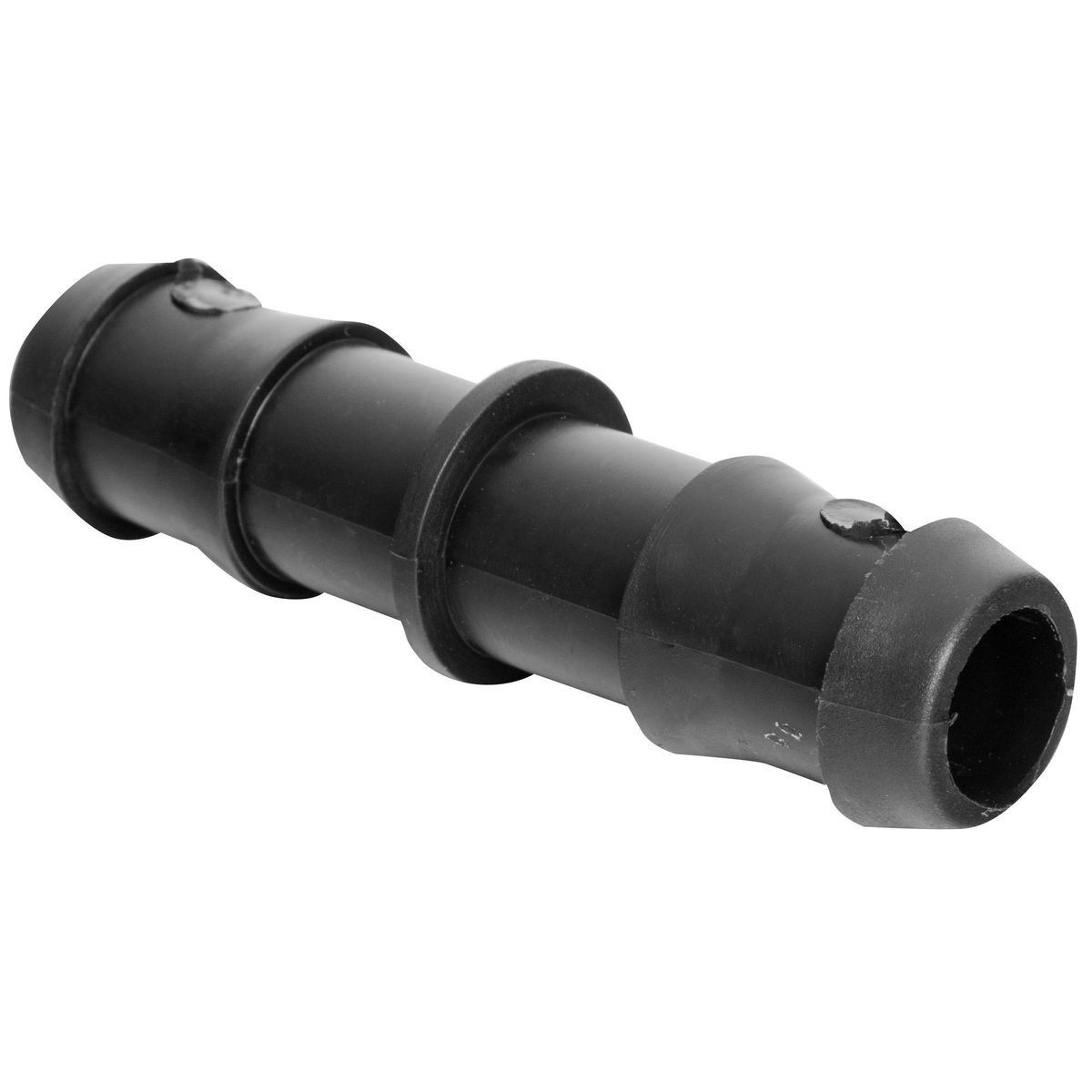 HOFFENS - Union Doble Polietileno 3/4" Negro 1u