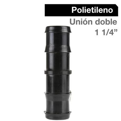 Union Doble Polietileno 1 1/4