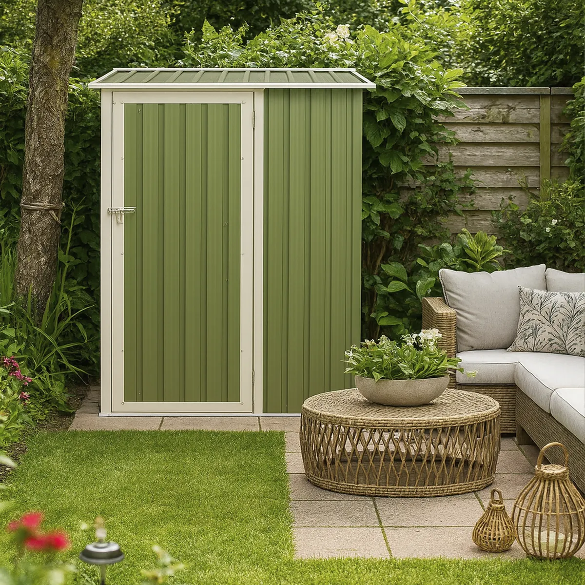 ERGO - Bodega de jardín 143x89x186 cm