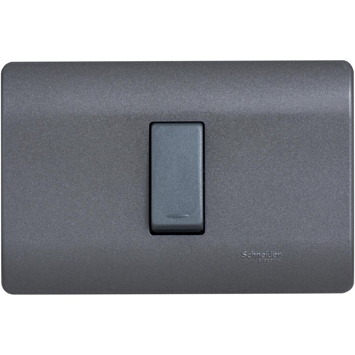 SCHNEIDER ELECTRIC - Interruptor simple (9/12) 16 A Gris oscuro Genesis