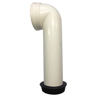 Conector polipropileno 20 Cm blanco
