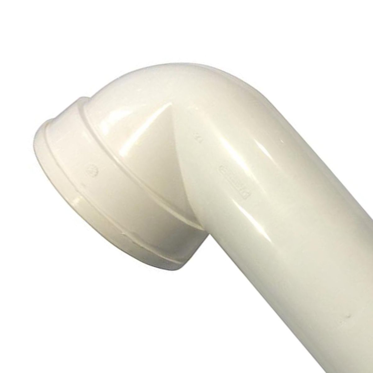 FANALOZA - Conector polipropileno 20 Cm blanco