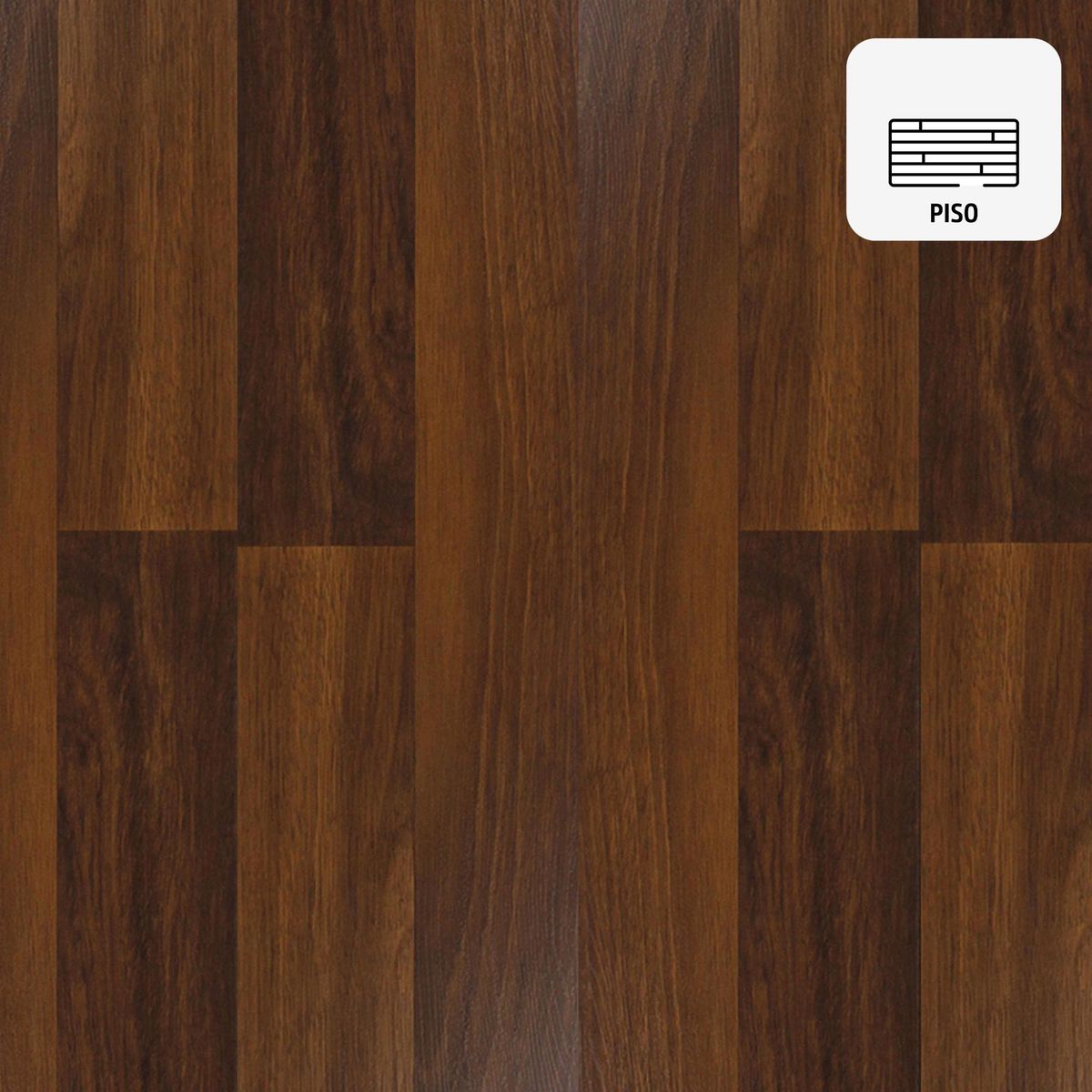 ETERSOL - Piso Flotante 8 mm Viena Café 1.89 m2