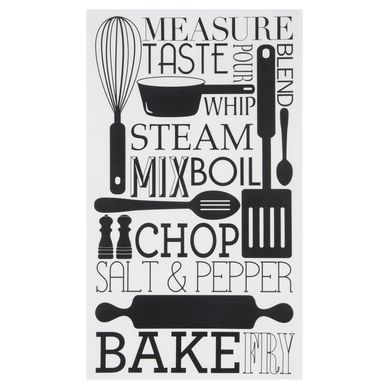 Sticker decorativo coccin 25x45 cm 2 unidades