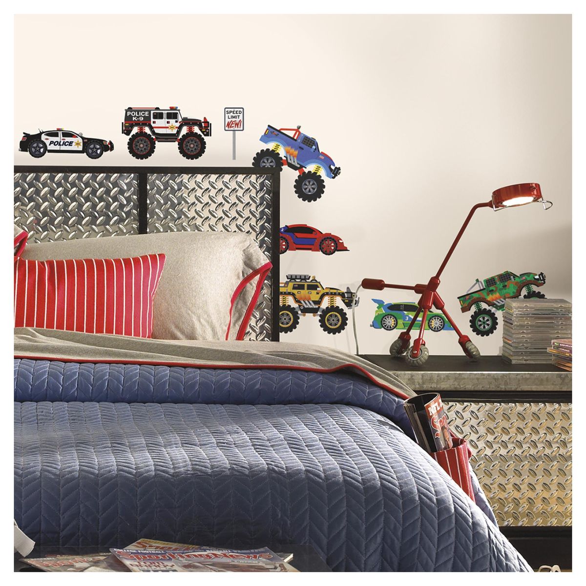 ROOMMATES - Sticker decorativo tracción 15 unidades