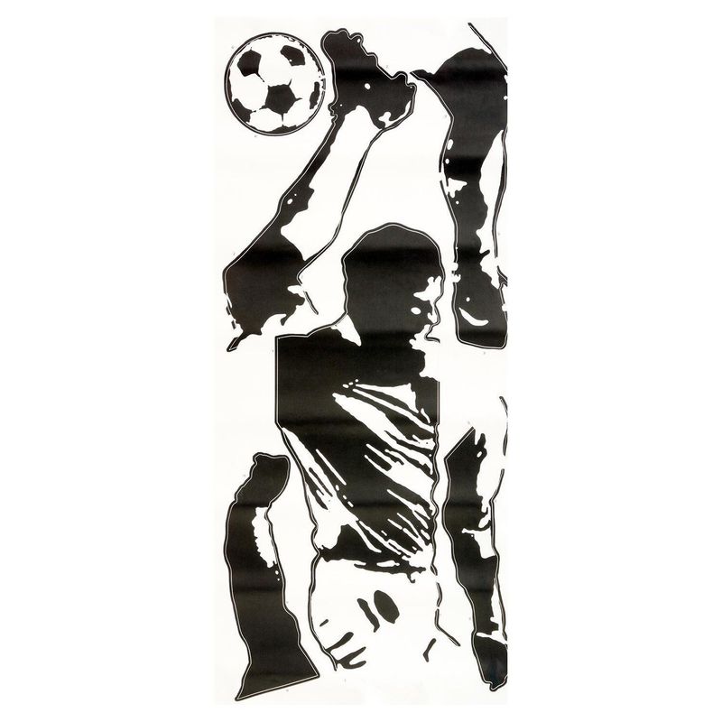 ROOMMATES - Sticker decorativo futbolista 13x48 cm