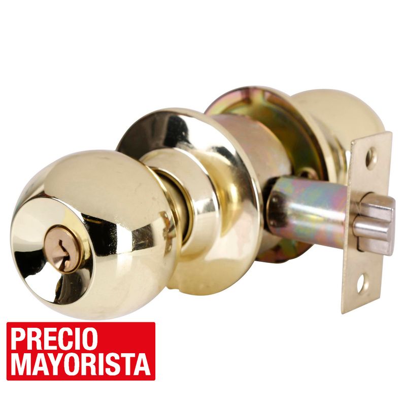 KARSON - Cerradura dormitorio bronce pulido