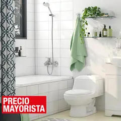 HOLZTEK - Cerámica 25x40 cm Cuadros Blanco 1.5 m2