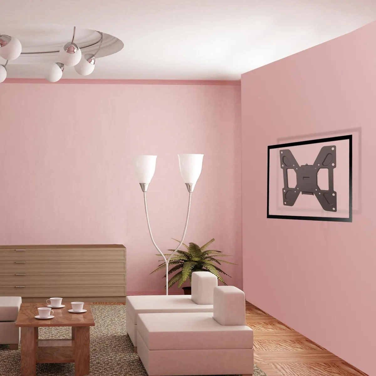 DAIRU - Soporte LCD TV 42 " Anclaje al muro