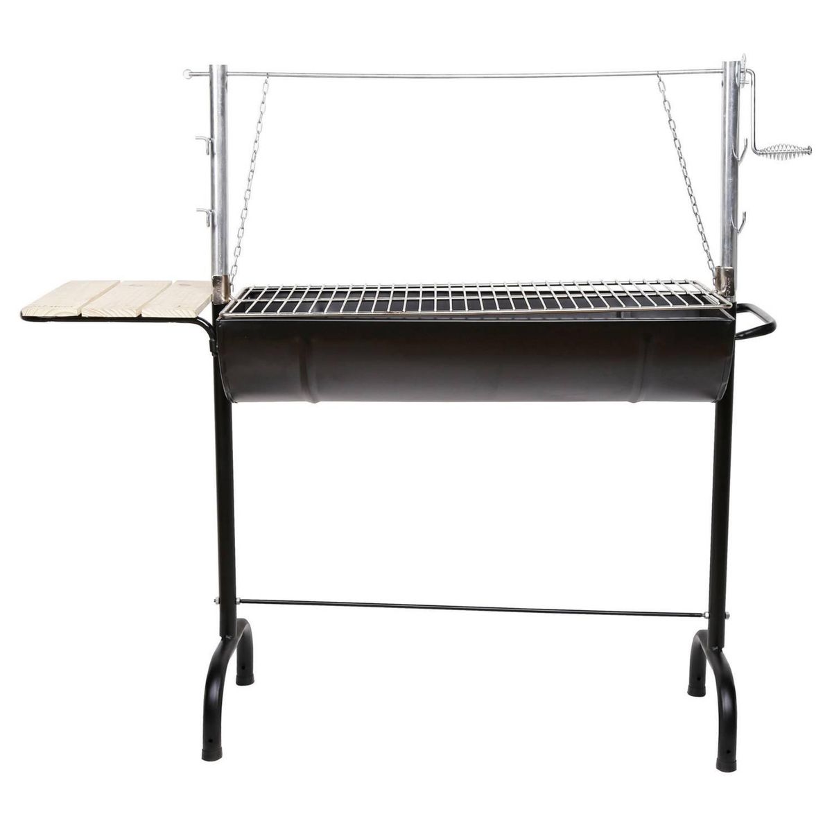 MR BEEF - Parrilla a Carbón con Roldana Metal