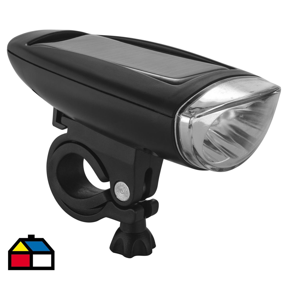 PRO OUTDOOR - Luz solar LED para bicicleta plástico