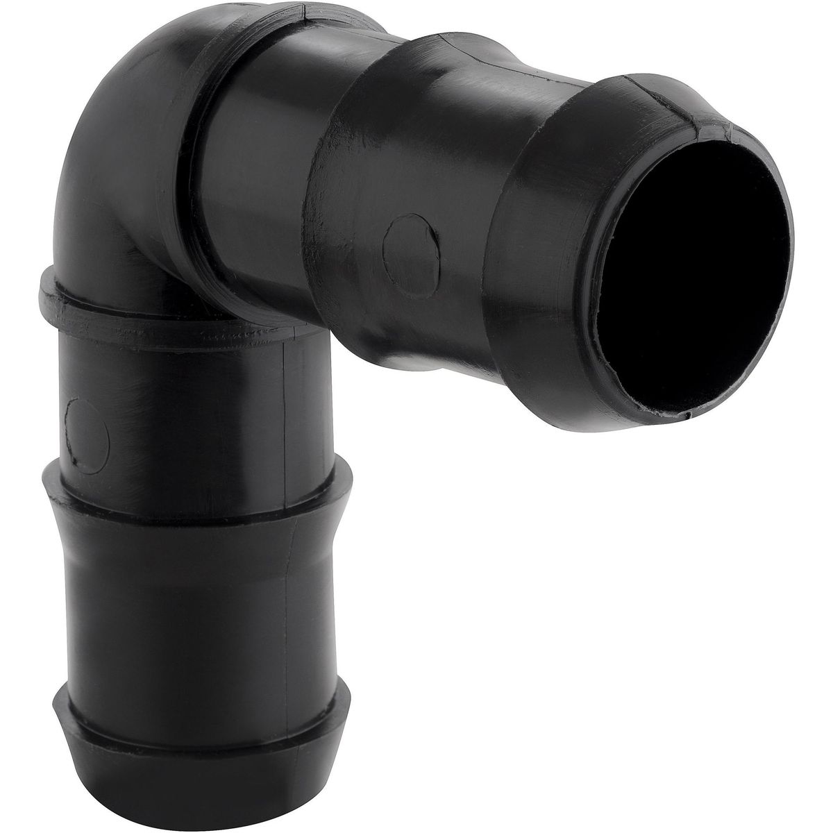 HOFFENS - Codo Polietileno 1" Negro 1u