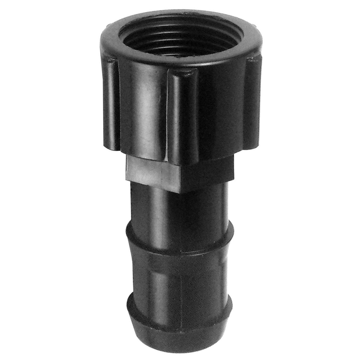 HOFFENS - Terminal Polietileno HI 1 1/4" Negro 1u