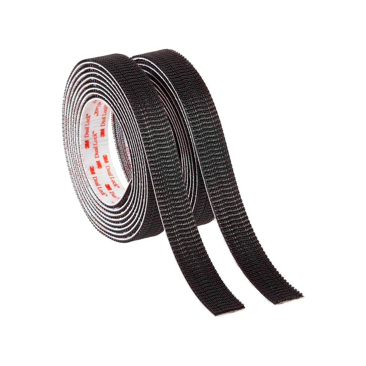 SCOTCH - Sujetadores de Fijación Extrema Negro 1" x 48" 2 unidades