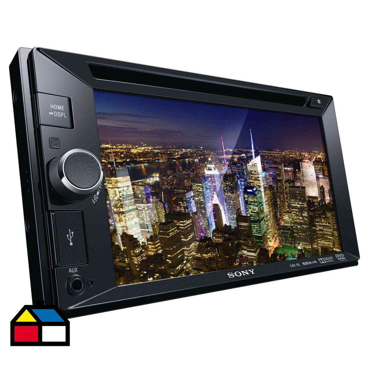 SONY - Radio para Auto Sony Dvd/mp3/cd Negro 24 cm