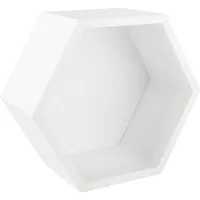 Repisa MDF 1 Nivel(es) 23x27x12 cm Blanco