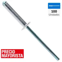 MAMUT - Remache tipo pop 4x18 mm 100 unidades