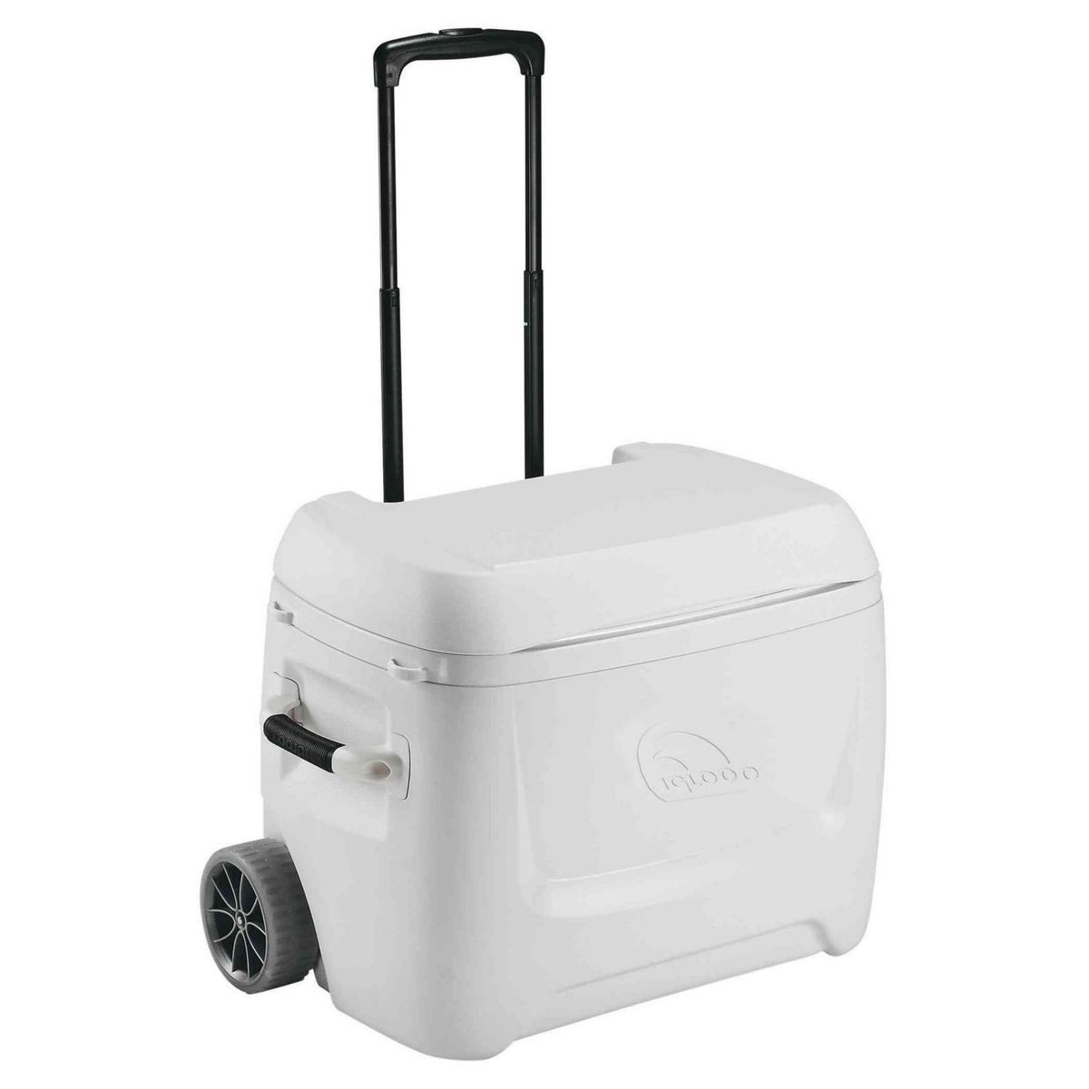 IGLOO - Nevera Cooler con Ruedas 47.3 l Blanco