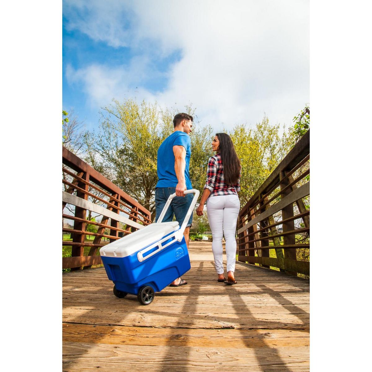 IGLOO - Nevera Cooler con Ruedas 36 l Colores