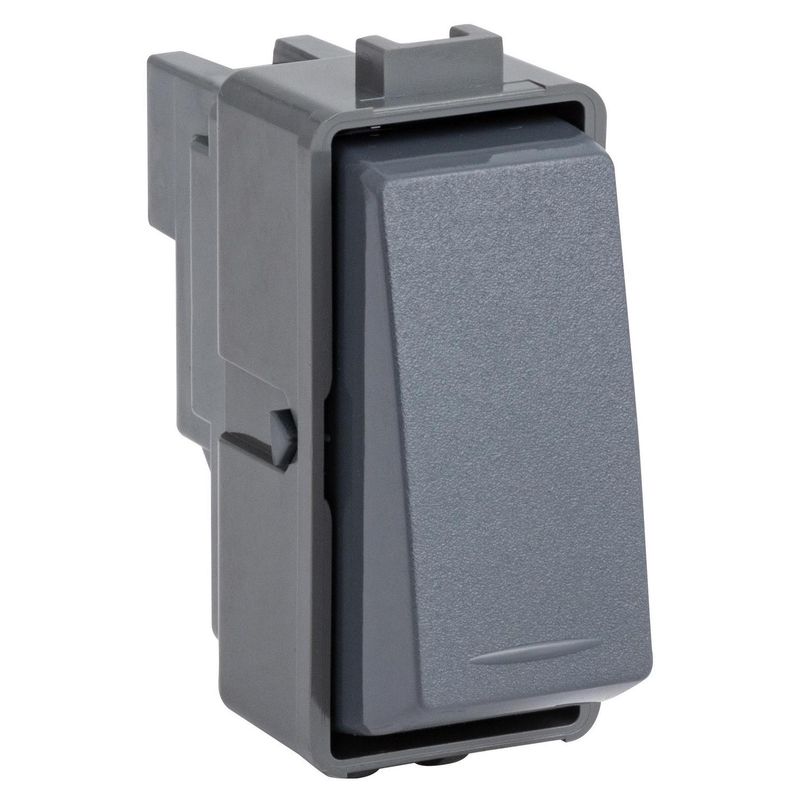 SCHNEIDER ELECTRIC - Módulo interruptor pulsador 16 A Noir Genesis