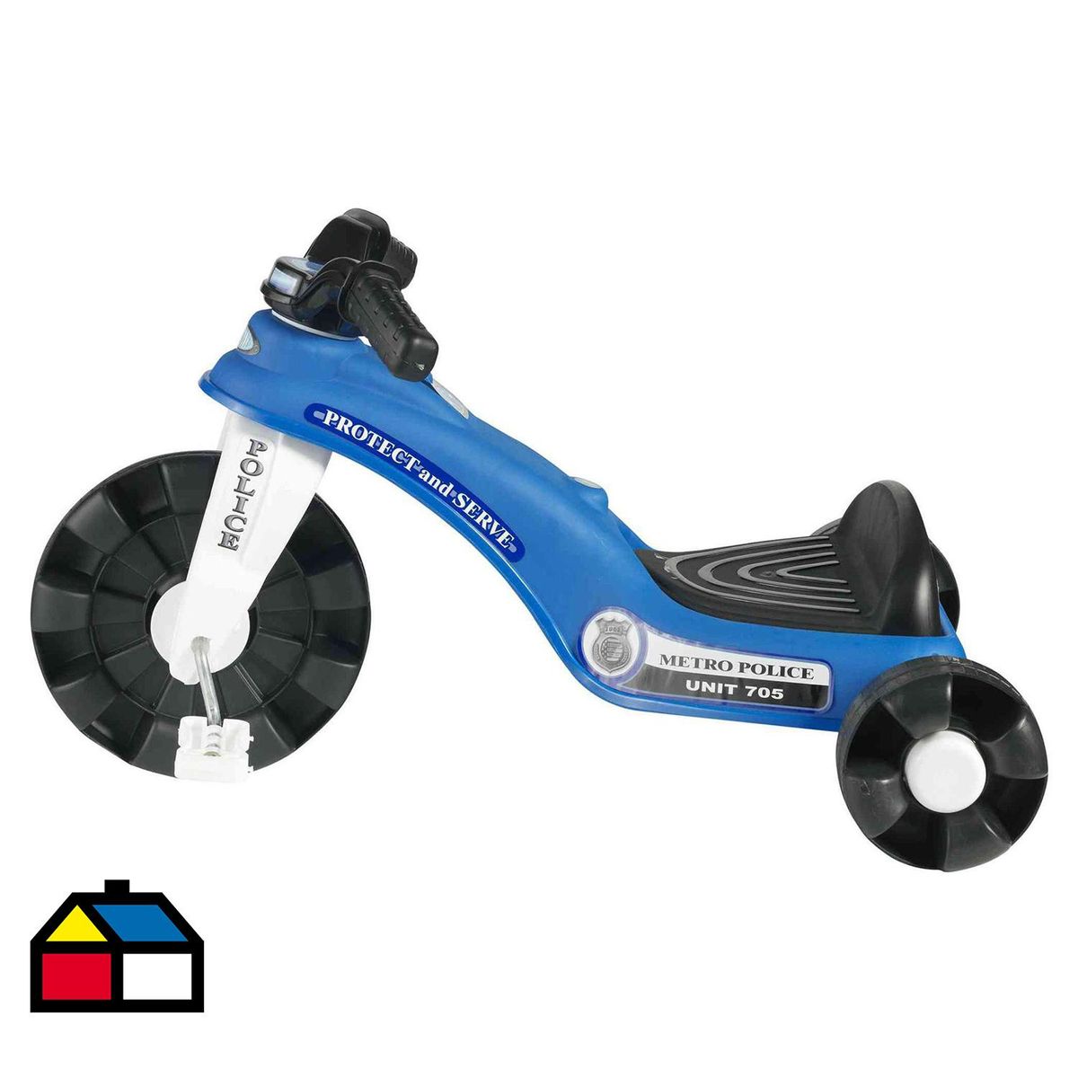 AMERICAN PLASTIC TOYS INC - Triciclo Policial Azul Desde 1 año