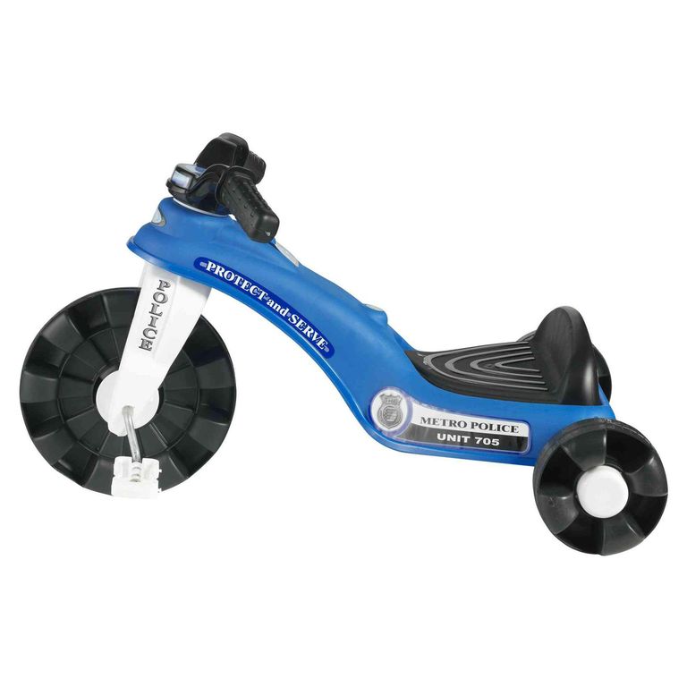 Triciclo Policial Azul Desde 2 años