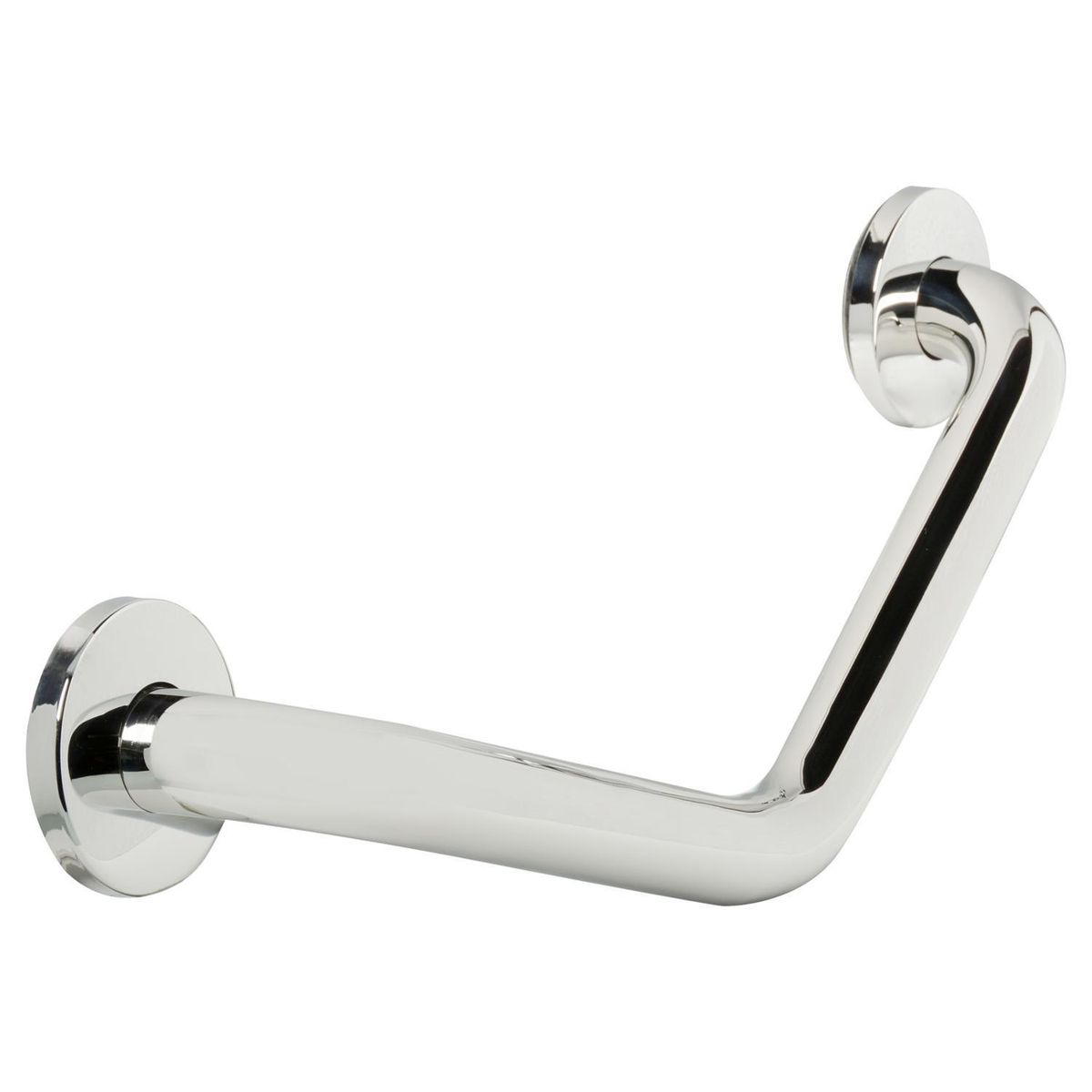 SENSI DACQUA - Barra de seguridad curva para baño 45 cm cromado