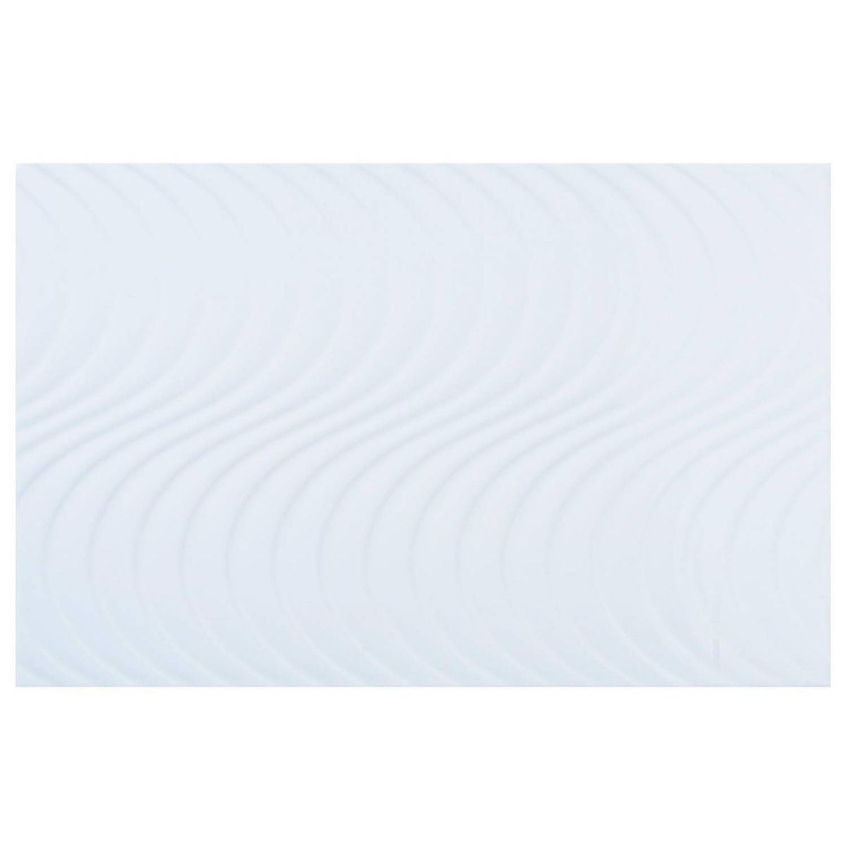 HOLZTEK - Cerámica 25x40 cm Muro Olas Blanco. 1.5 m2