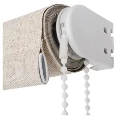 JUST HOME COLLECTION - Cortina Roller Black Out Texturada Beige