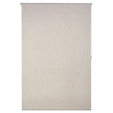 Cortina roller black out Texturada beige