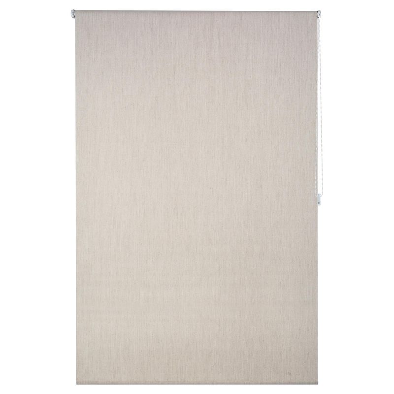 JUST HOME COLLECTION - Cortina Roller Black Out Texturada Beige