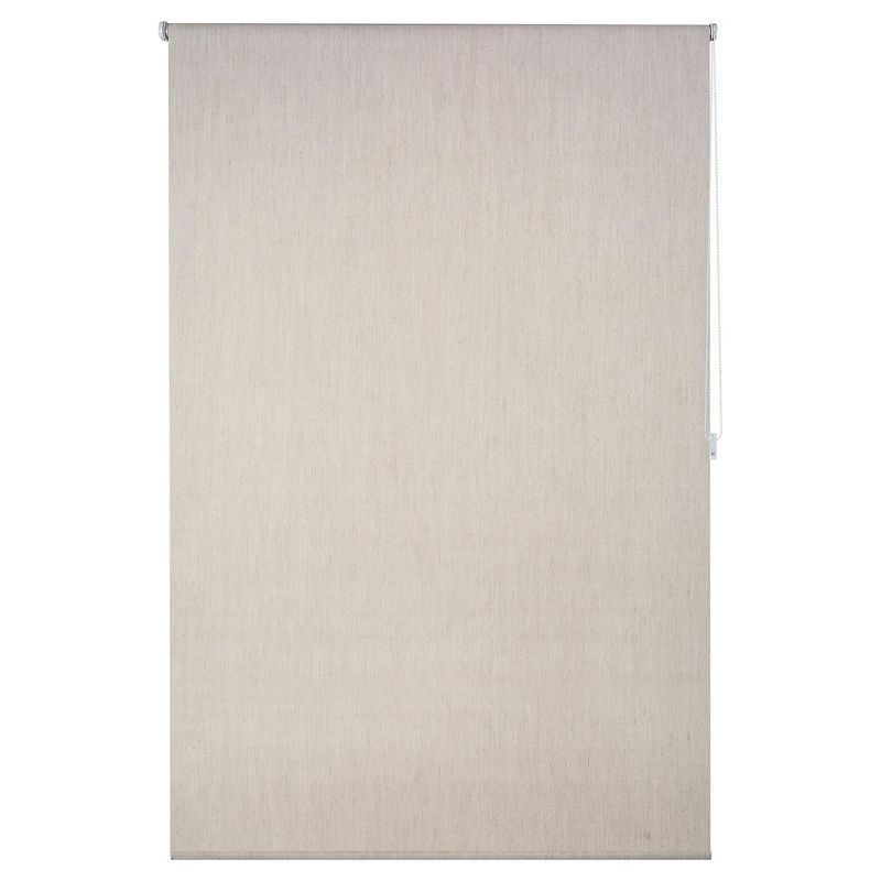 JUST HOME COLLECTION - Cortina Roller Black Out Texturada Beige