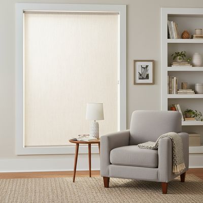 Imagen 2 del producto Cortina Roller Black Out Poliéster Beige